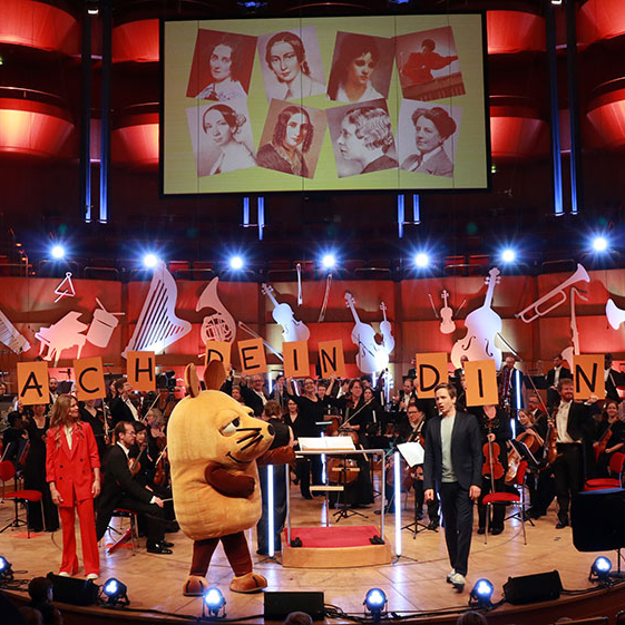 Jana Forkel beim Konzert mit der Maus 2023