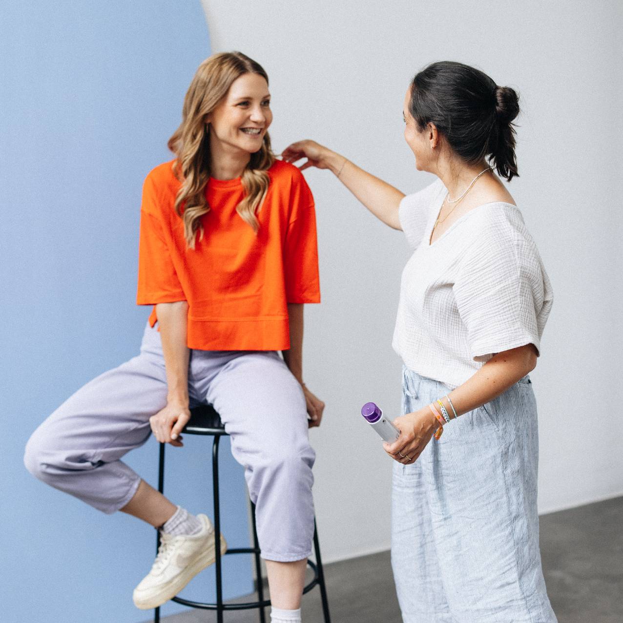 Jana Forkel hinter der Kamera